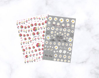 Daisy Nail Art Stickers