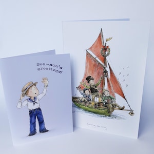 Nautical Christmas cards