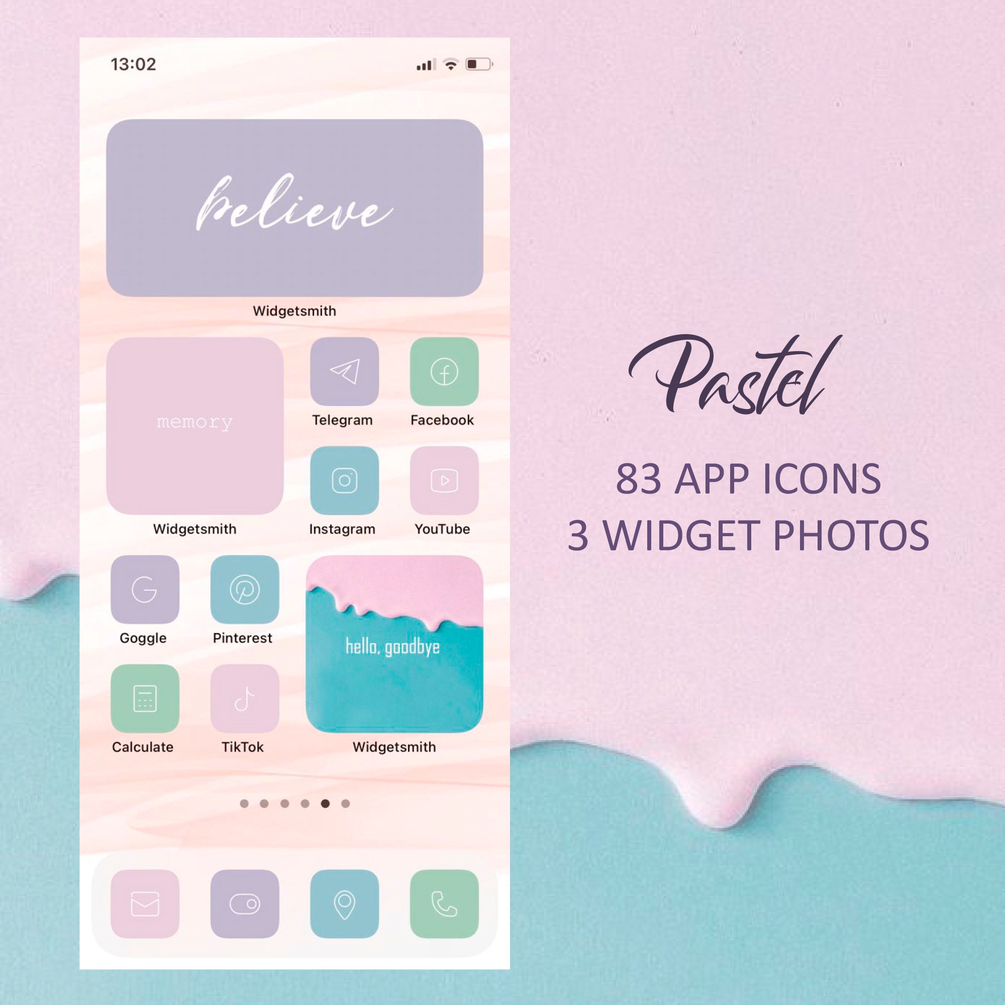 Pastel Ios 14 App Icons Ios14 Widget Cover Widgetsmith Etsy Pastel Ios 14 App Icons Ios14 Widget Cover Widgetsmith Etsy