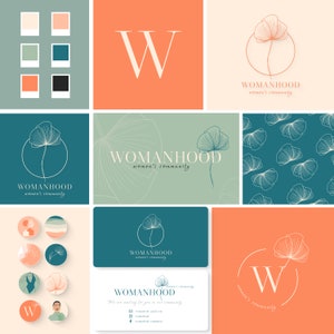 Pacote personalizado de branding e design de logotipo: identidade comercial exclusiva, soluções gráficas criativas, conjunto completo de serviços para empreendedores