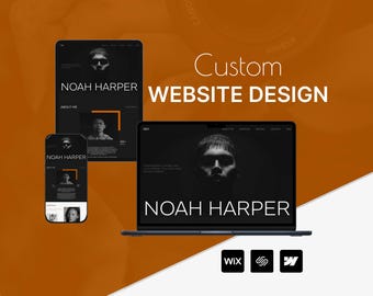 Aangepast websiteontwerp: Shopify, Squarespace, WIX, Webflow, SEO-vriendelijk