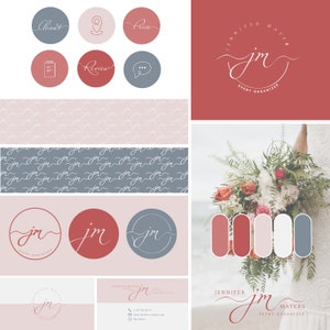 Minimalistisches Branding & Logo Design Paket: Einzigartige Geschäftsidentität, kreative Grafiklösungen, modernes Branding Kit, Text Logo