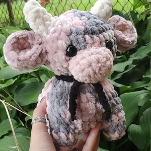 Crochet Cow Plushie