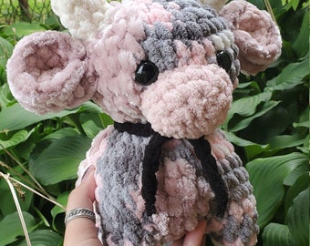 Crochet Cow Plushie