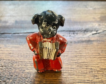 Figurines Japan Puppy Orchestra 4  Dog Band Musical Dogs