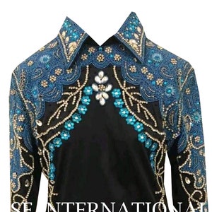 Western Horsemanship Show Jacket For Women, Horsemanship Jacket, Western Show Clothes, Equestrian Show Clothes, Rodeo Queen Clothing