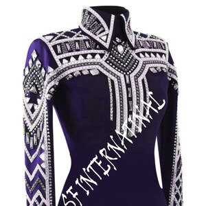Chemise Western Show N Tails - Taille S, équitation Rodeo, Occasion Bon état