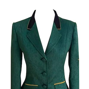 Women&#39;s Vintage Authentic Equestrian Hunt Coat for English Horse Showing, Jumping,Hunting,Riding,Equestrian Riding Jacket, horse show coat,