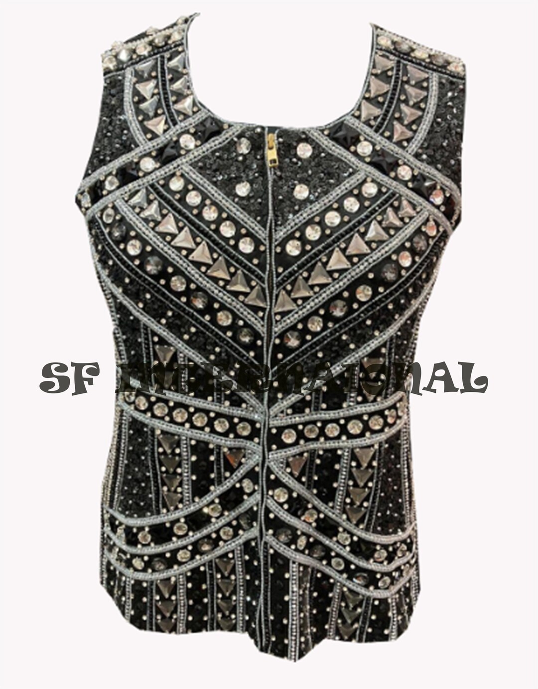 Custom Riding Vest Custom Western Show Vest: Rhinestone Horse Riding Apparel - Etsy
