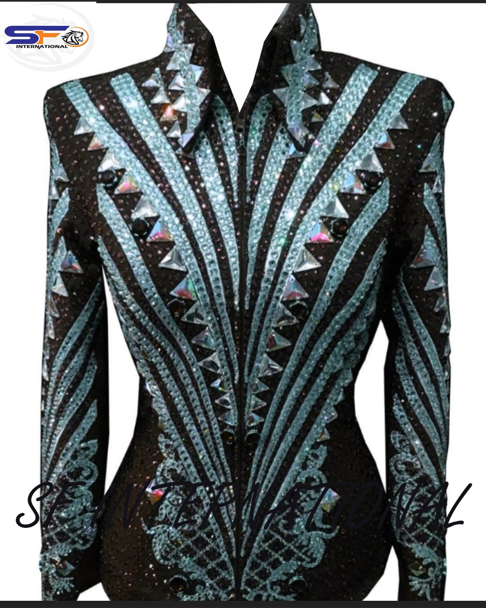 Women's Western Custom Showmanship Jacket Show Clothing Etsy
