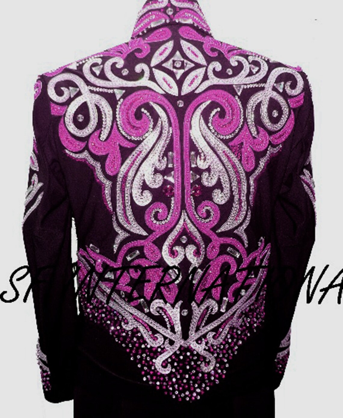 Western Custom Showmanship Jacket Western Show Jacket Show Etsy