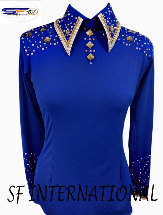 Chemise de show western sale