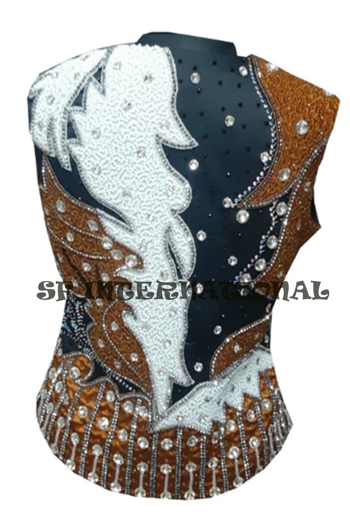 Women Western Formal Equestrian Riding Show Wear Show Vest Etsy