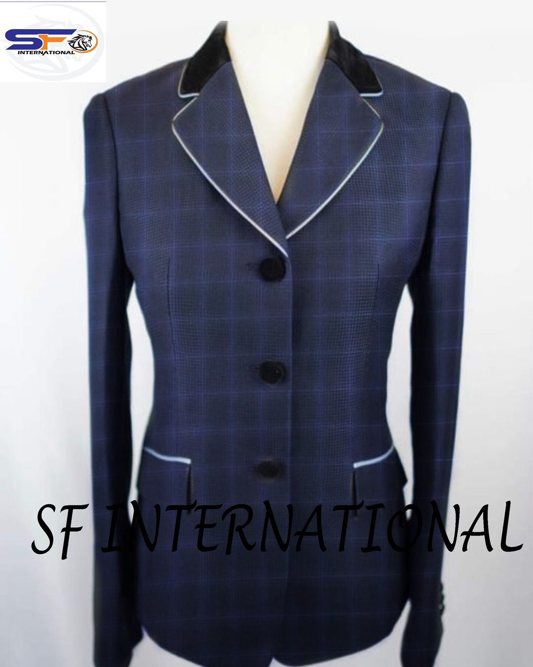 Vintage Equestrian Hunt Coat: Women's English Riding Show Jacket - Etsy