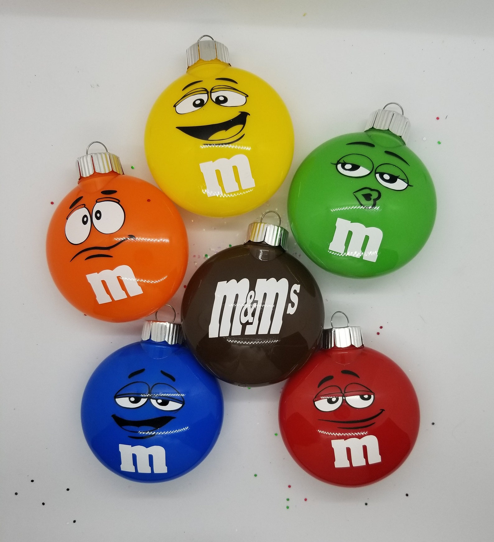 M&m Christmas Ornaments 