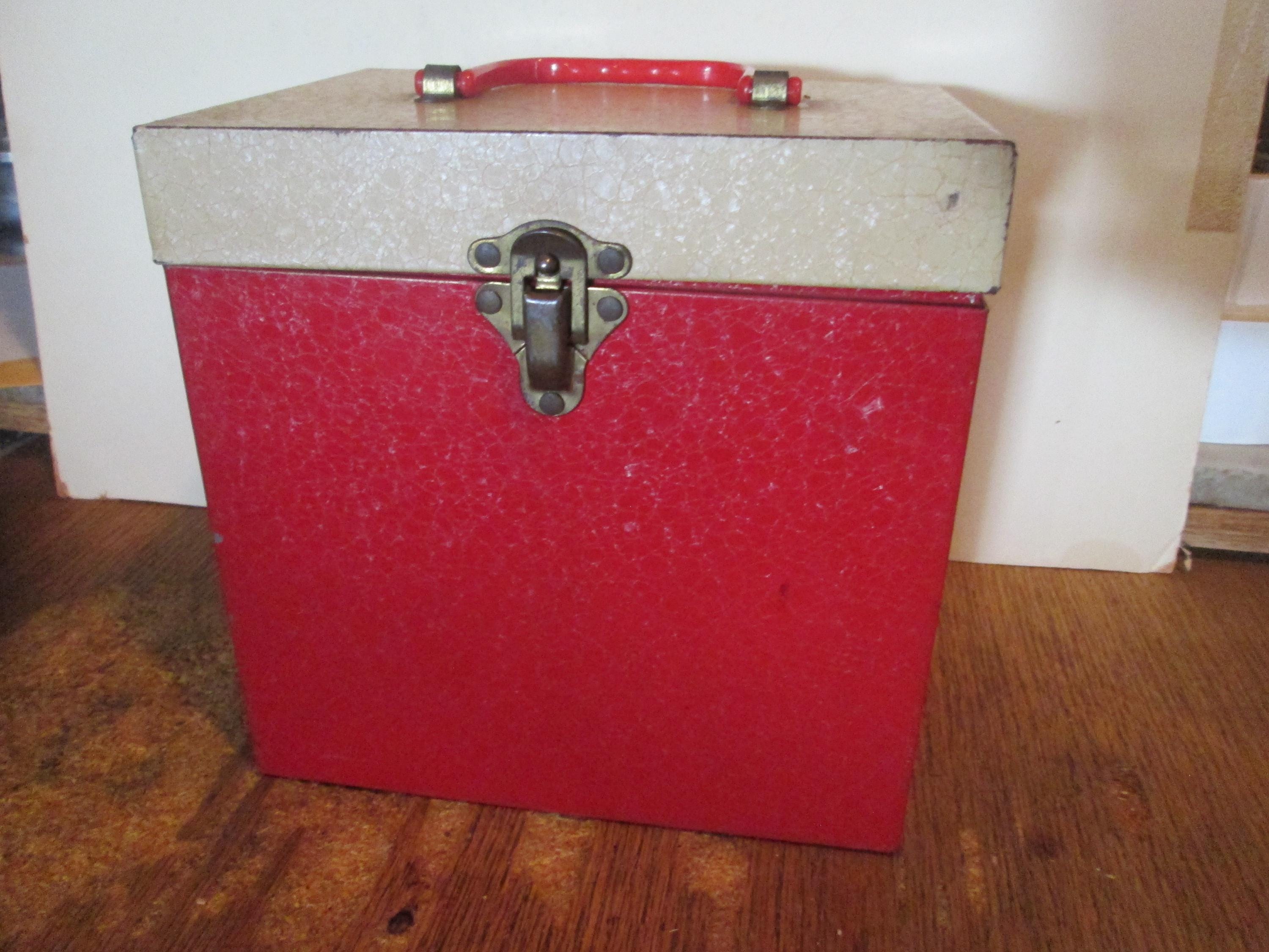 Vintage Record Box - Etsy