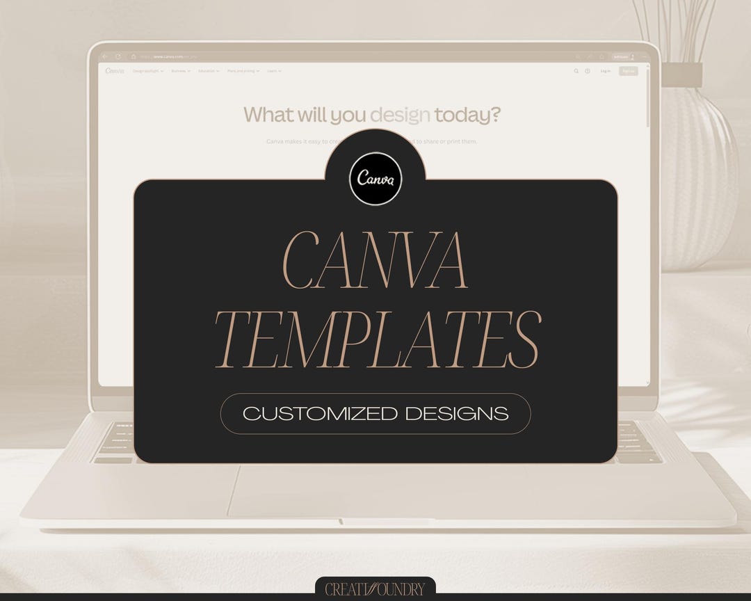 Custom Canva Templates for Your Brand | Personalized Order for One (1 ...