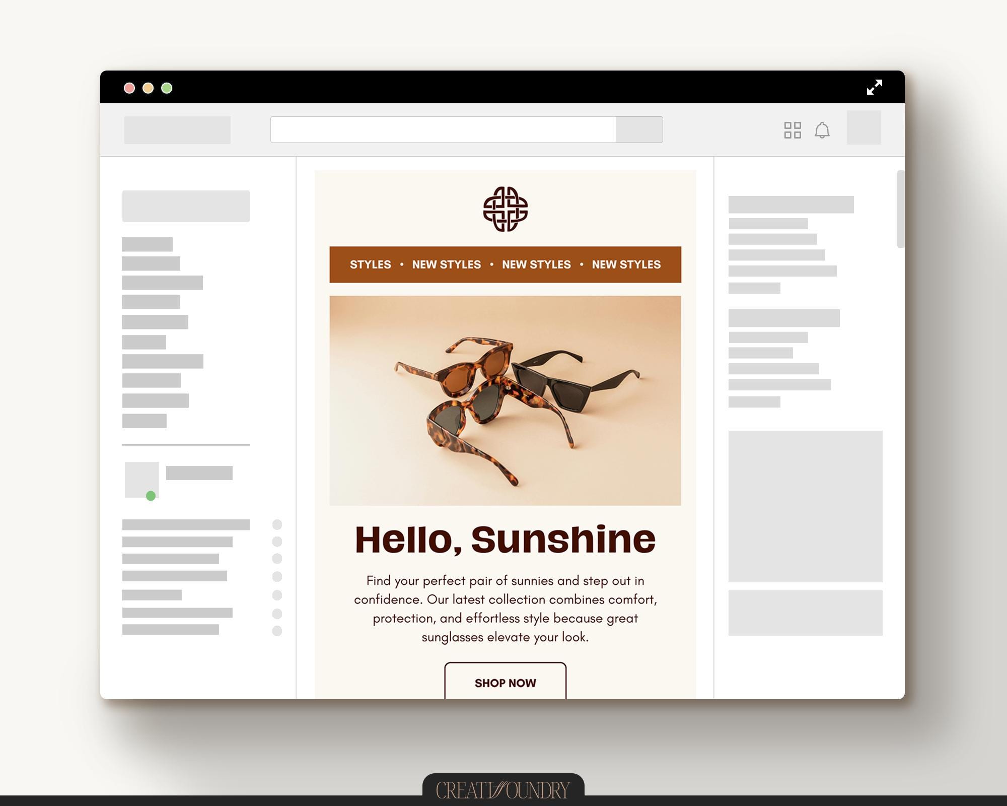 Email Wireframes Set 1 | 10 Editable Canva Templates | Drag-and-drop ...