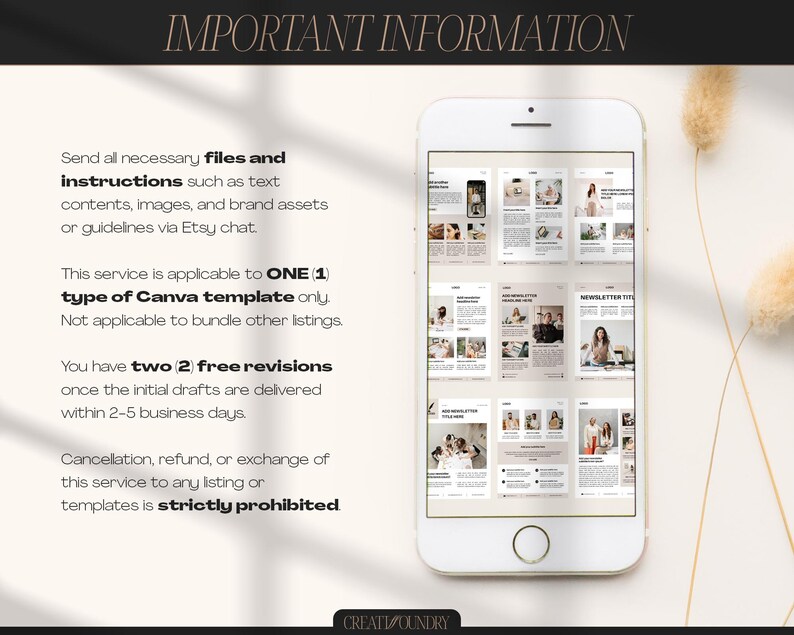 Custom Design Work | Personalized Order for 1 Video Canva Template | B2B | Ecommerce | Webinar | Hire A Designer | INQUIRE BEFORE PURCHASING image 3