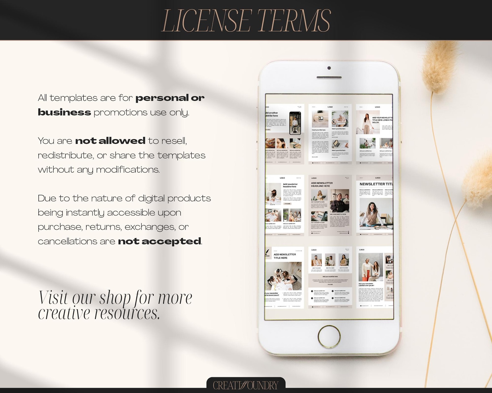 Real Estate Brand Board | Canva Template | Premade Branding Kit ...