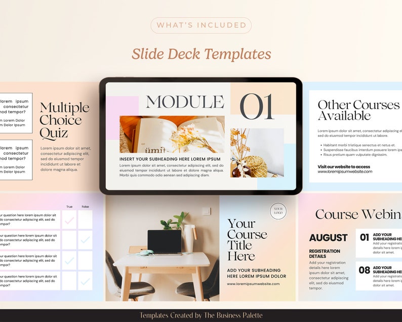 Bundle of Course Creator Templates | Edit in Canva | Workbook + Posts ...