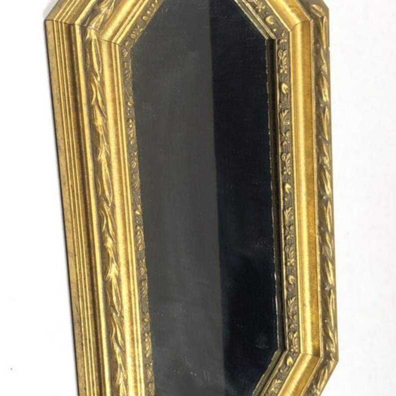 The Bombay Company Vintage Mirror Gold Gilt Rectangular Wide Etsy