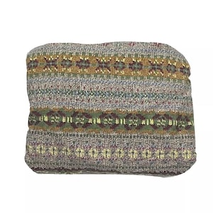 Sábana bajera Ralph Lauren Rare Leland Fair Isle Twin Sz 80s Vintage