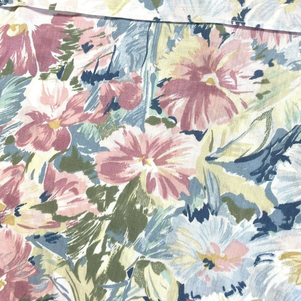 Vintage 1990s Croscill Discontinued Elisa Valances Luxury Curtains