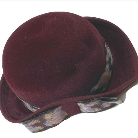 Chapeau Creations Vintage Womens Purple 
