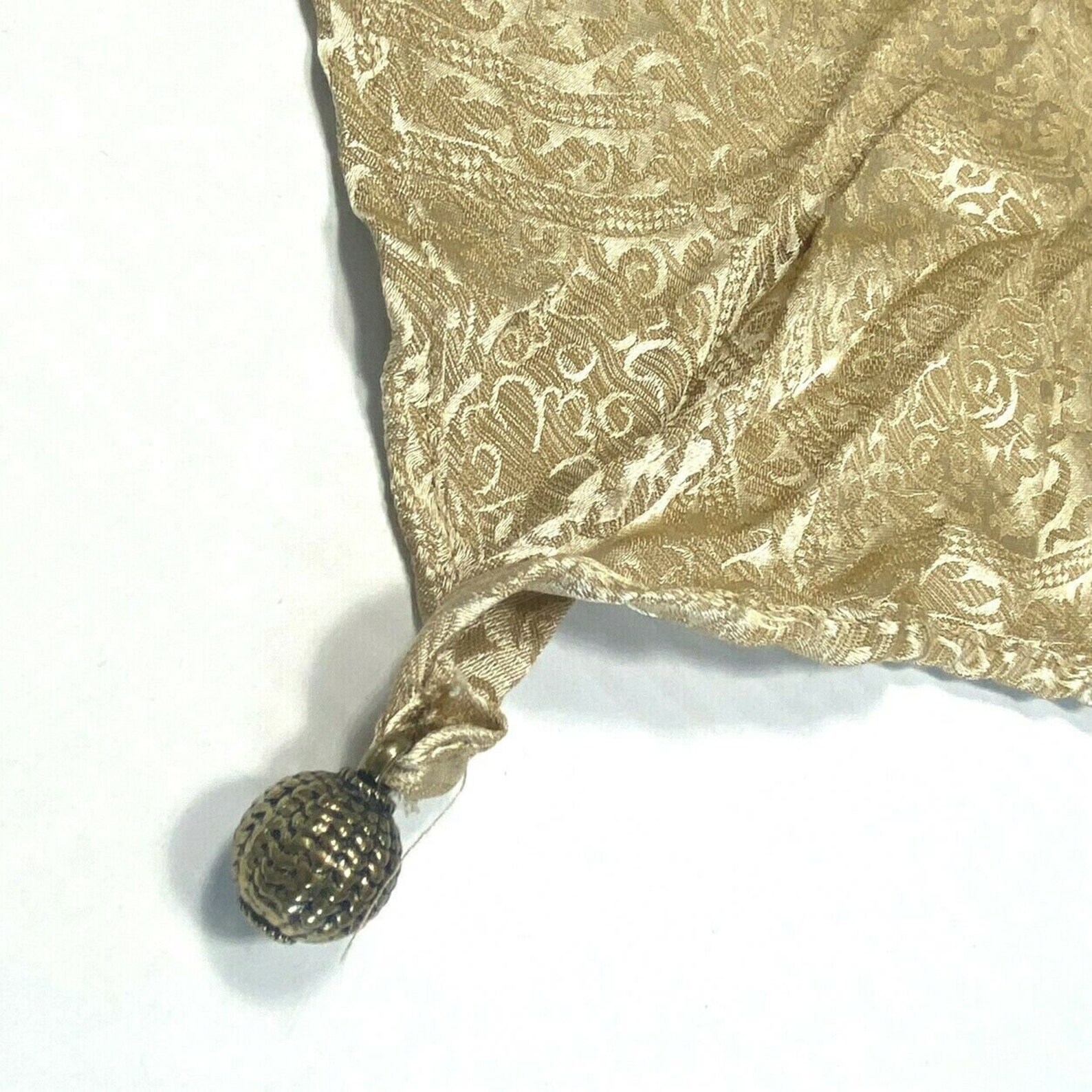 Vintage Discontinued & Rare Croscill Triomphe Gold Valances Set 6 Ascot