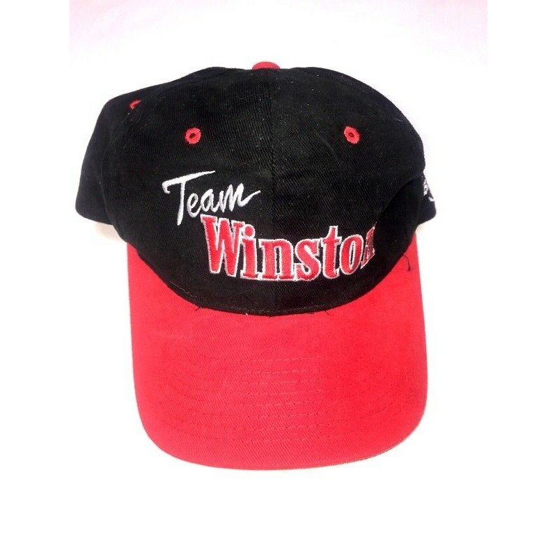 Winston Racing キャップ ブラック VINTAGE 企業 タバコ Winston Racing キャップ ブラック VINTAGE 企業 タバコ - メルカリ