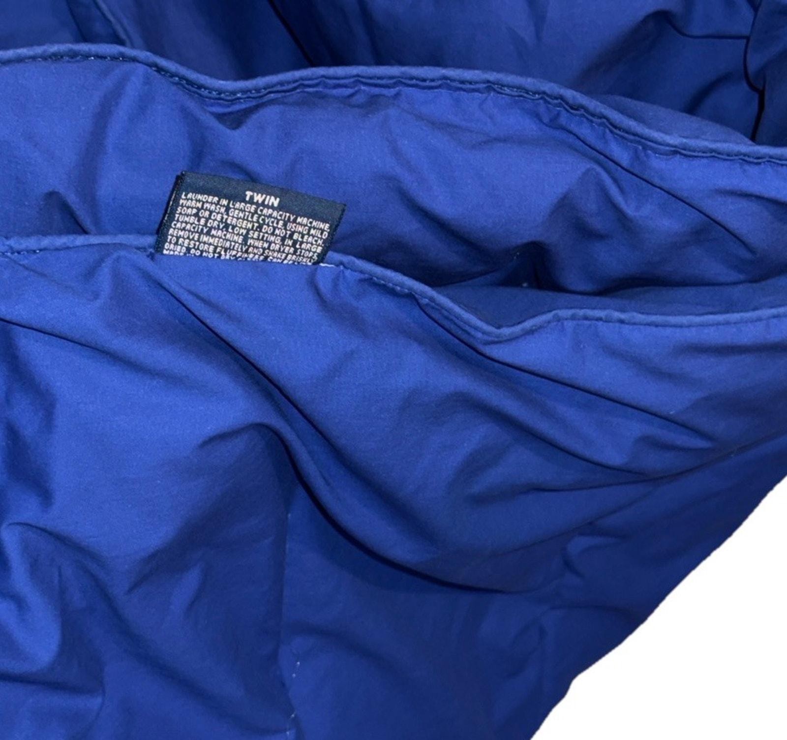 ラルフローレン 廃盤 ロイヤルブルー 掛け布団 ツイン コットン キルト