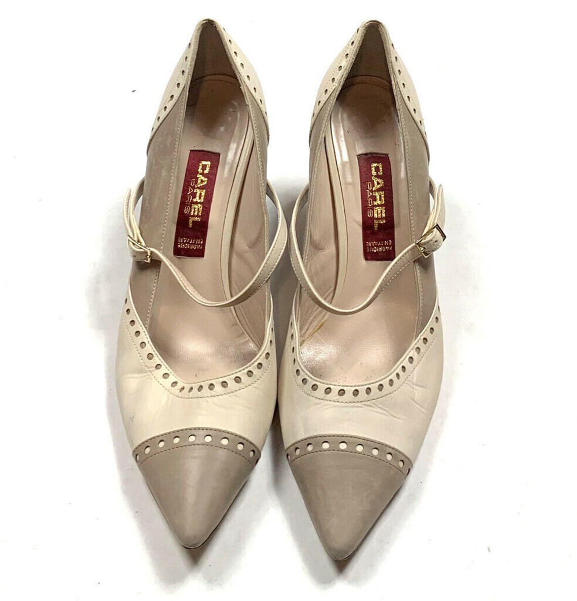 CAREN brown patent leather Mary Janes | Carel Paris Shoes