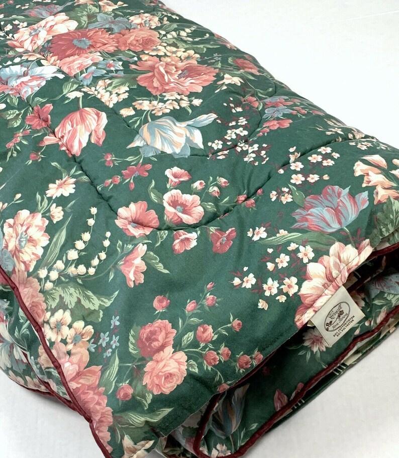 Croscill Discontinued Granada Queen Set 6 Comforter & Curtains Etsy