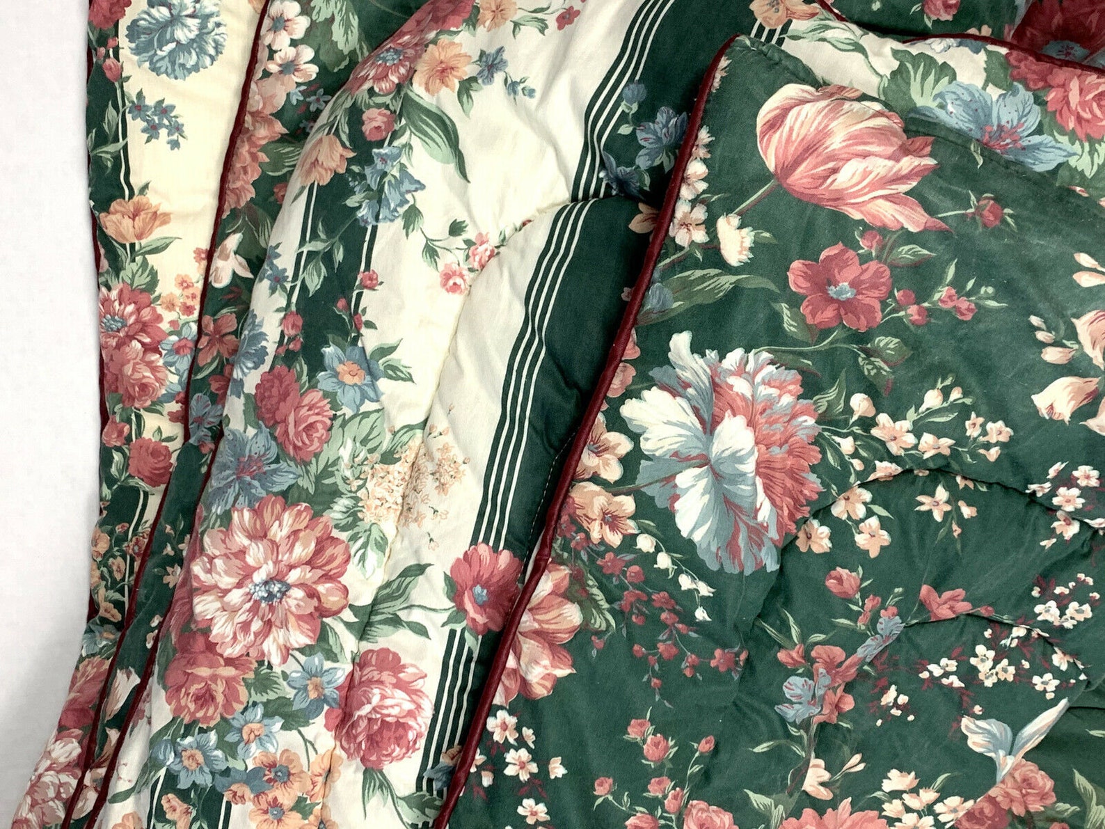 Croscill Discontinued Granada Queen Set 6 Comforter & Curtains Etsy