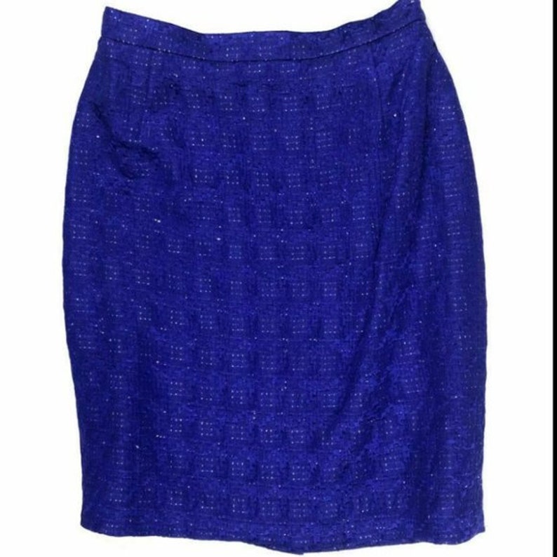 Escada Couture Vintage 1980s Womens 34 4 Purple 2 Pc Suit Skirt /& Jacket Set Retro Power Cuffs Square Neck Rare HTF