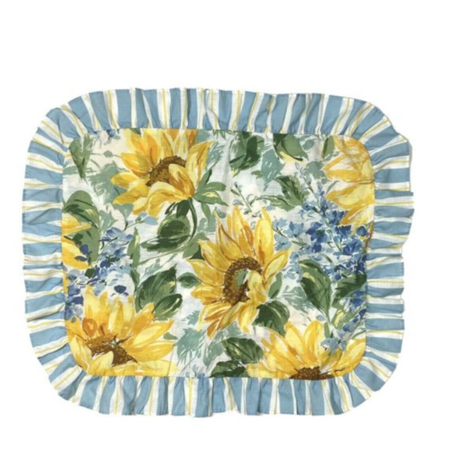 Vintage Sunflower Bedding Set Queen Comforter Shams Bedskirt Etsy