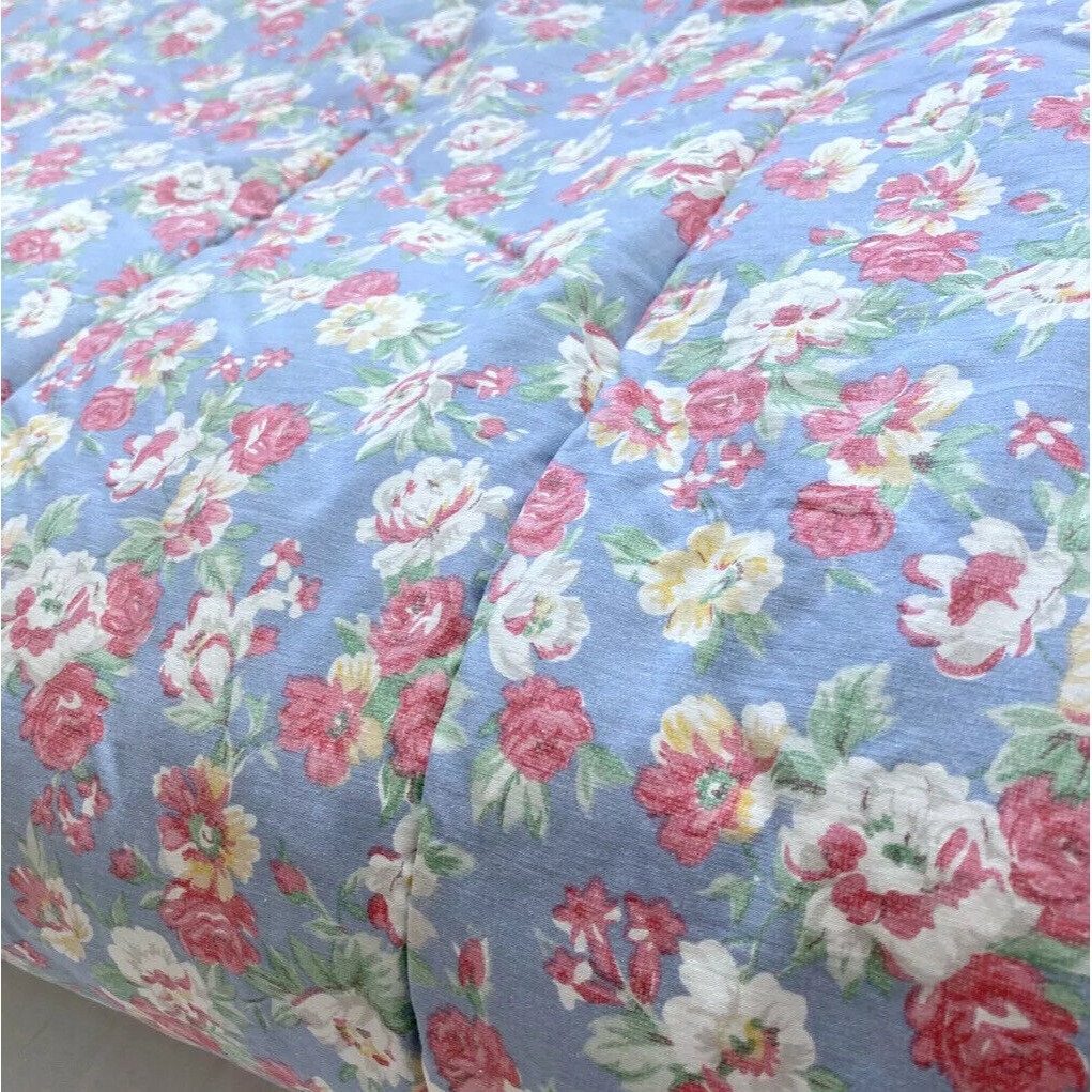 Very Rare Ralph Lauren Hope Discontinued Twin Comforter Blue Floral