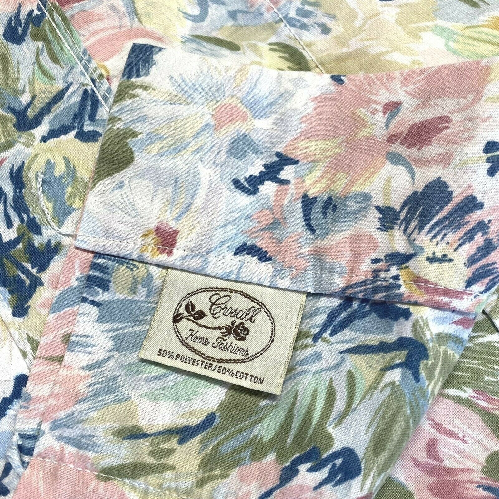 Vintage 1990s Croscill Discontinued Elisa Valances Luxury Curtains