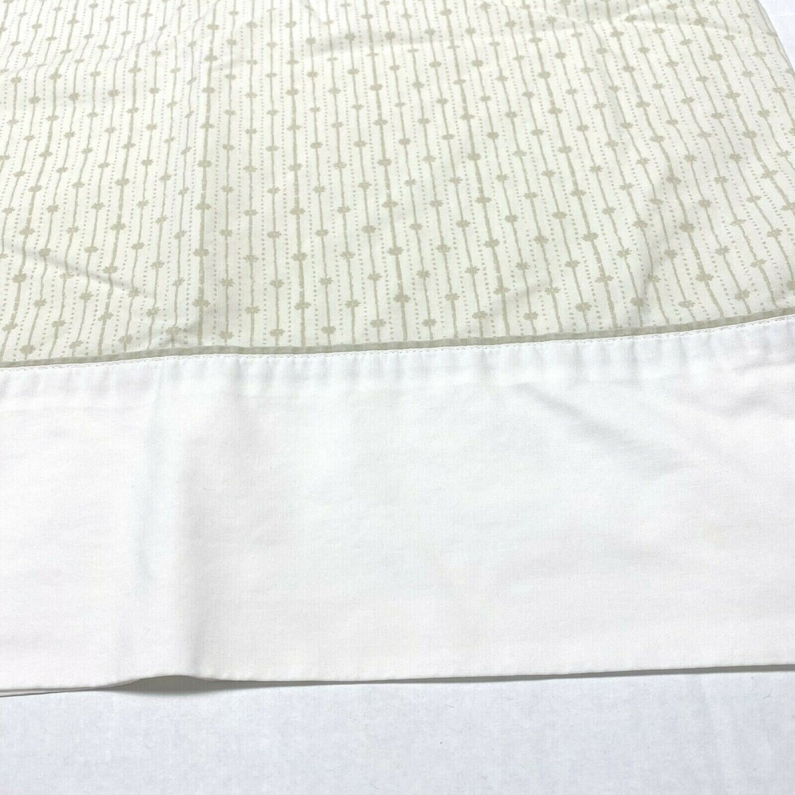 2 Martha Stewart Discontinued King Pillowcases Shams Vintage 90s Beige ...