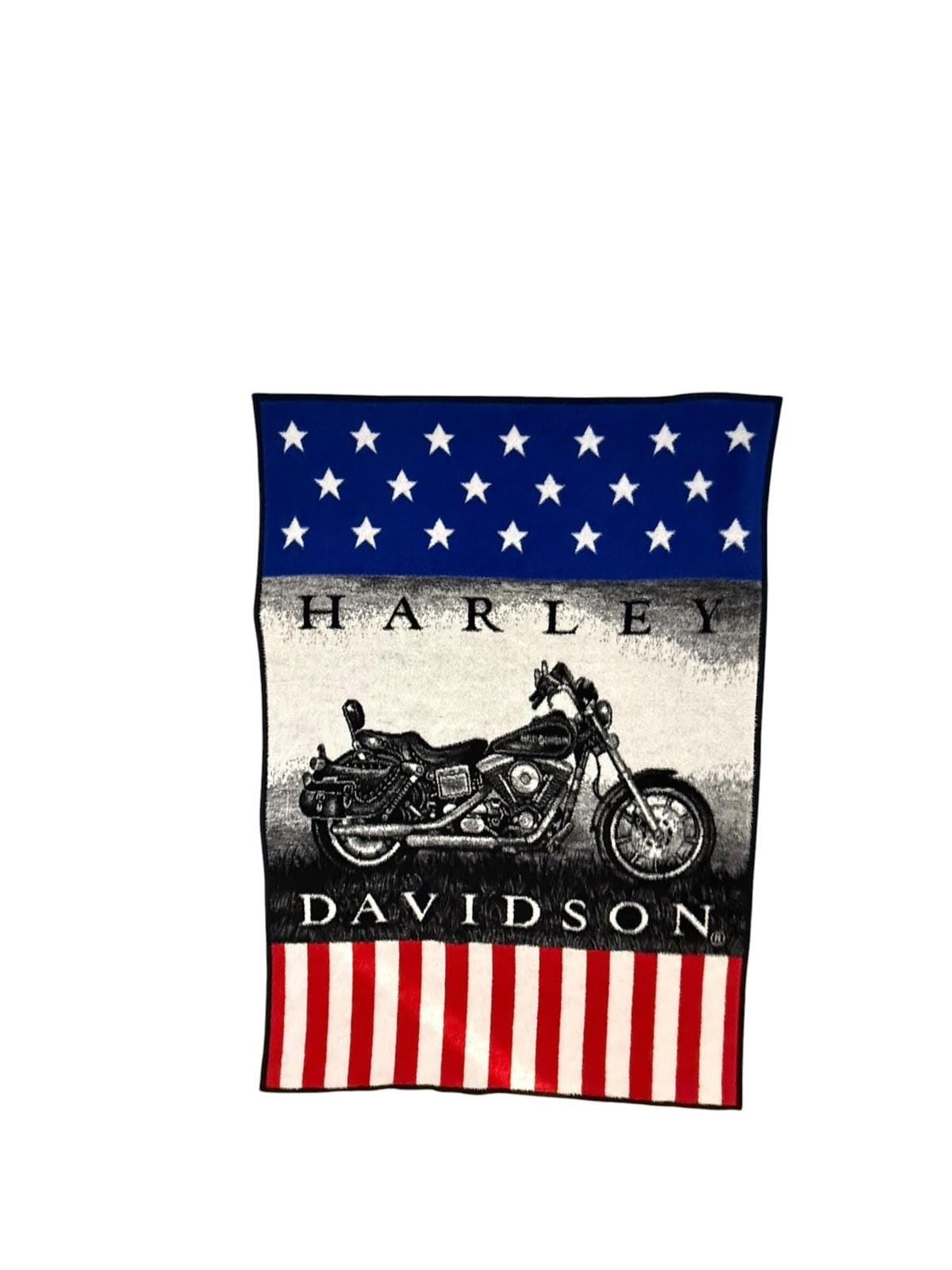 Vintage Harley Davidson Blanket - Etsy