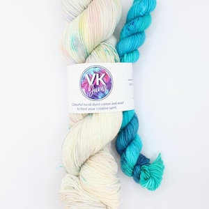 Sock Sets. Hand dyed yarn. Cotton & Wool bases. You are Mermazing Collection