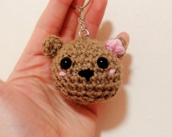 Amigurumi Bear Keyring Pattern