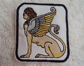 Ägyptische Sphinx Bügelbild