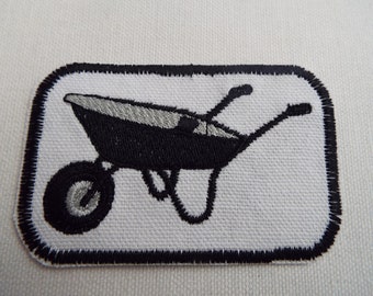 Patch Thermocollant Brodé Brouette