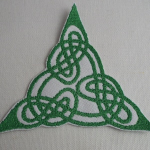 Celtic Trinity Knot Embroidery Iron-on Patch