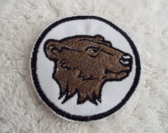 Brown Bear Iron-on Patch