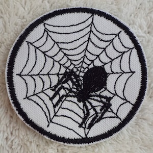 Sider Web Embroidered Iron-on Patch