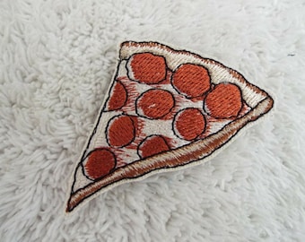 PIZZA Slice Iron-on Patch