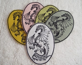 Dragon Embroidery Iron-on Patch